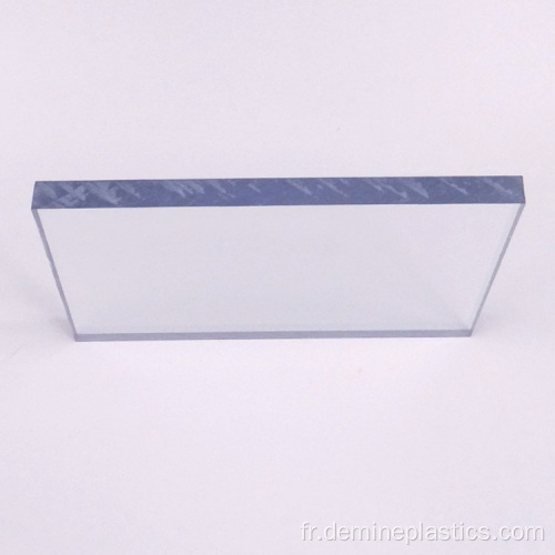 Feuille solide dure en polycarbonate plat et transparent de 6,0 mm